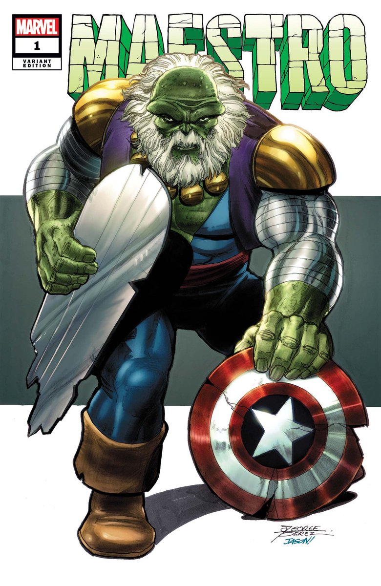 comixmenpodcast's tweet photo. #MartesDeSupervillanos Hoy #TheMaestro
1a. Aparición: The Incredible Hulk: Future Imperfect No. 1 diciembre de 1992.
Creadores: #PeterDavid y #GeorgePerez
#BruceBanner #Hulk #HulkProfessor #FutureImperfect #TheIncredibleHulk #MarvelComics #MarvelUniverse #MarvelSupervillains https://t.co/GZlcWOyLuf