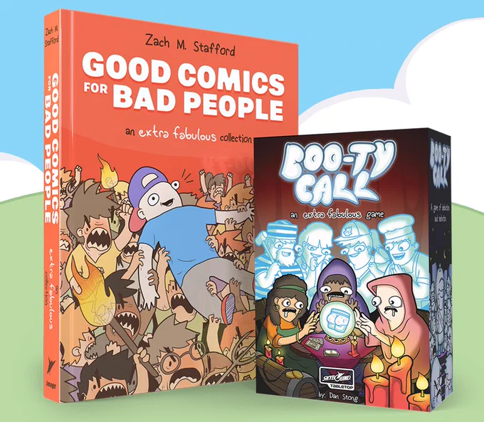 Y'all...i finally get to tell u...

it's the first Extra Fabulous book!! AND a new game!! and a lot more, when the Kickstarter drops on June 14th....

Pls join the mailing list and get a bonus goodie... Link in comments below.... 