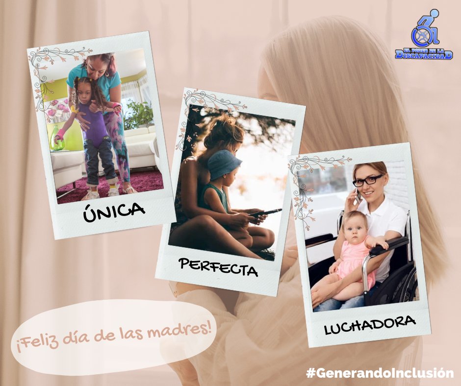 ElPoderDis's tweet image. ¡Feliz día mamás! 🌹❤️
