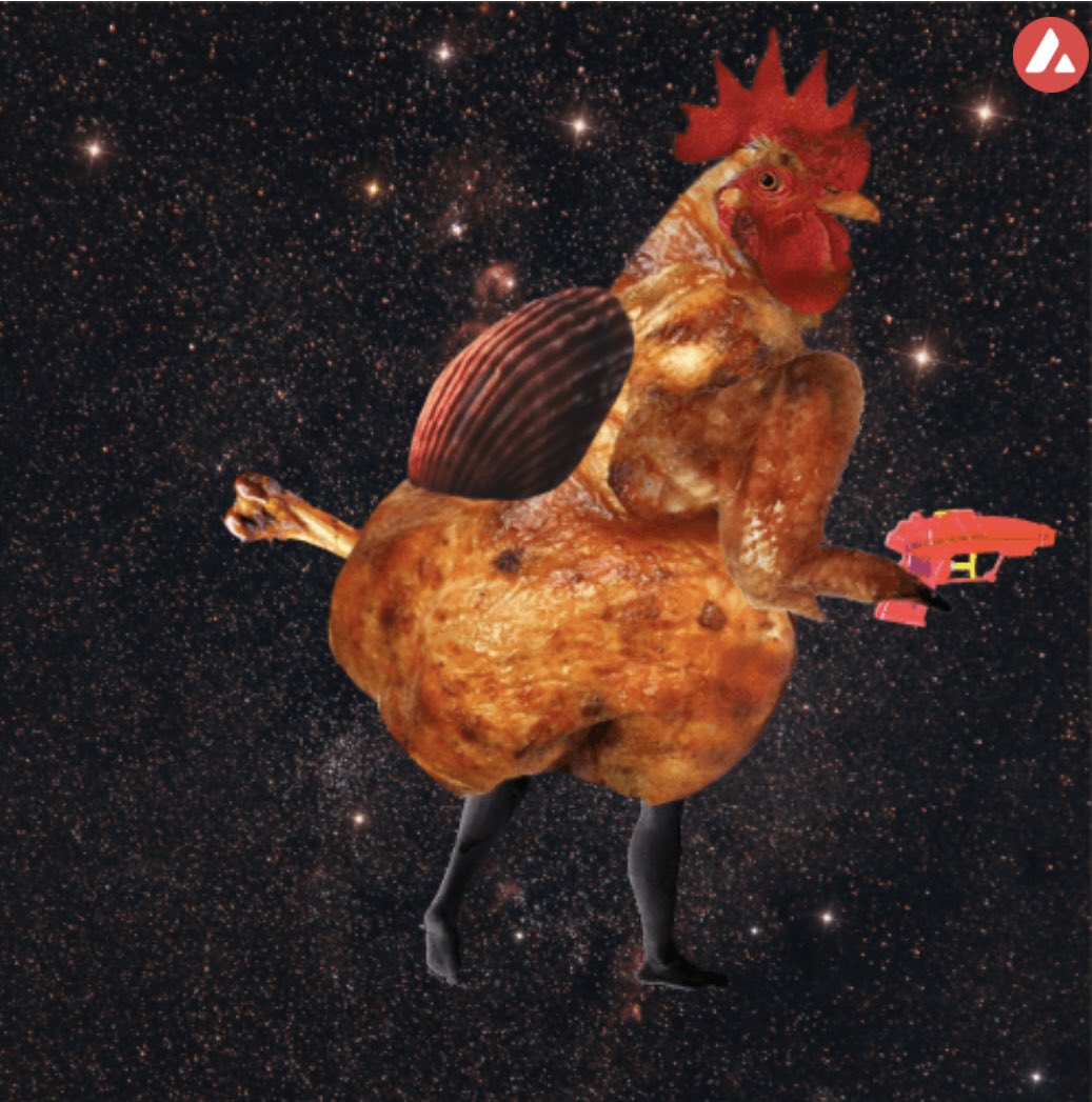 151sunn's tweet photo. Did you miss the @AnuraDao Roast Chikn mint?

First of many giveaways right here, check out that background 💫 

Like, RT, and tag 3 friends for your chance to earn that sweet $YUM https://t.co/V4L0JD8mBO