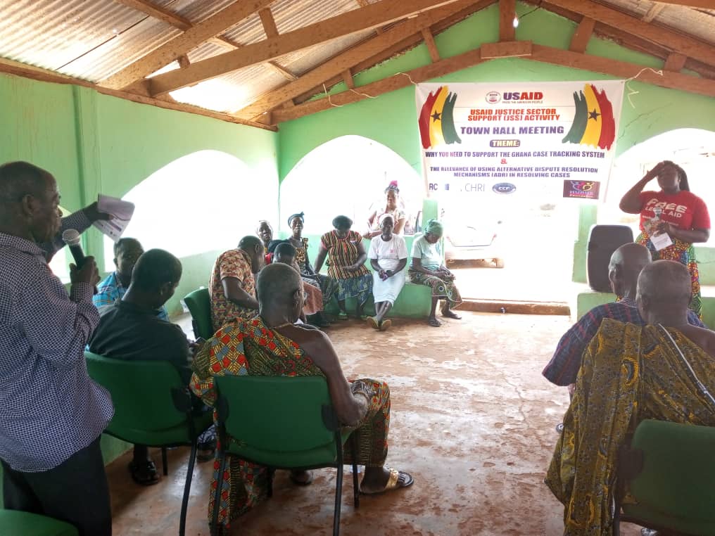 CHRIAFRICAOFFIC's tweet image. ...on the need to support the CTS and to use ADR to resolve petty offences in Ghana as part of efforts to enhance justice delivery
Implementing partners on the JSS Activity @lrc_ghana  @CHRIAfrica2 @crimecheckgh @ibgglobal

#JSSActivity 
#NoBarrierToJustice
#AccessToJustice
#CTS