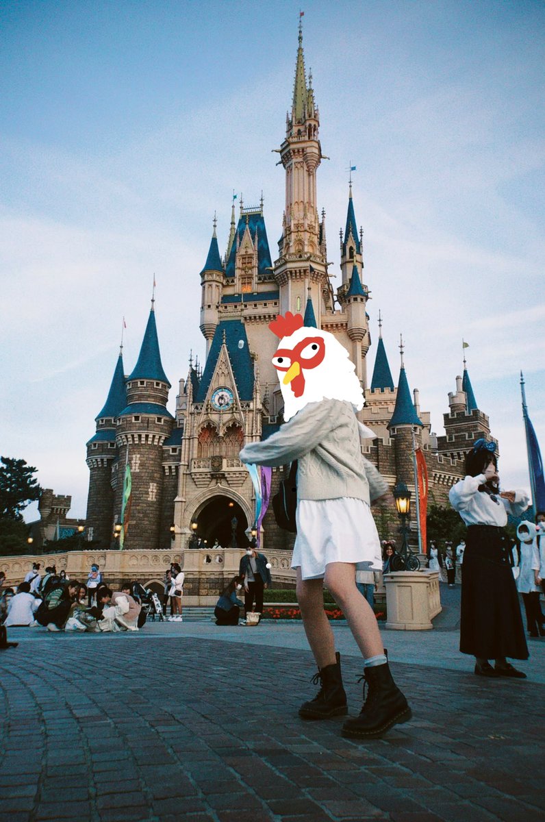 ディズニーランドのシンデレラ城前で尻を丸出しにした女性が出現 きれいなおしりだ 夢の国で見たくない Togetter