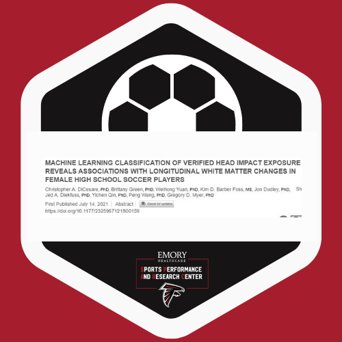 Emory_SPARC's tweet photo. SWIPE through to see SPARC’s research on female soccer players and head impact exposure. #getSPARCd https://t.co/Cy9xTfSI0f