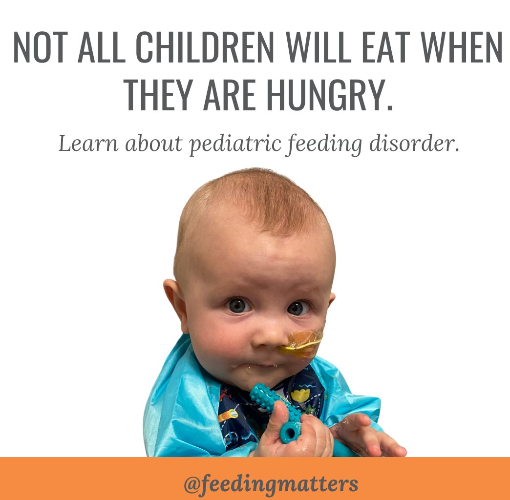 TIMSMedical's tweet photo. May is Pediatric Feeding Disorder Awareness Month.
1-in-37 young kids have #PFD. 
Learn more via @FeedingMatters at https://t.co/gjXl7o06SW

#PFDAwarenessMonth #CallItPFD #FeedingMatters #IFightForPFD #dysphagia #SLPeeps https://t.co/16pjqAfxYZ