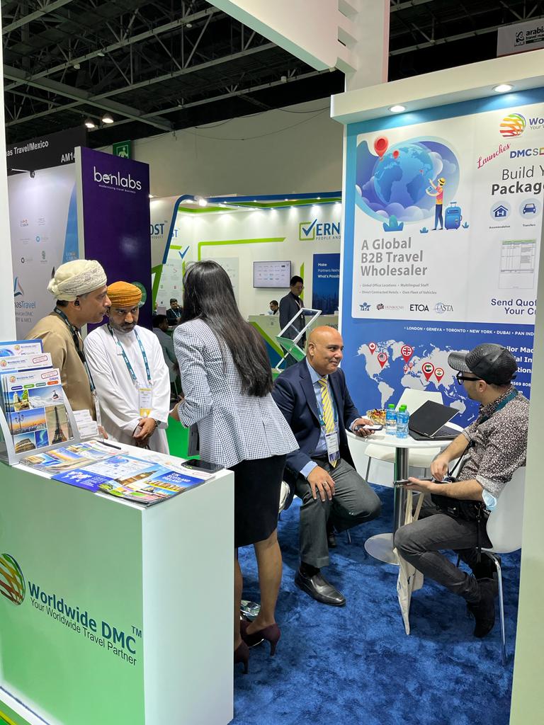 worldwidedmc's tweet photo. Day 2 was super busy.
Thank you everyone for such an overwhelming response.
Our FIT and Group teams are all ready to support your queries and look after your guests at our side of the World. Many Thanks
https://t.co/E6BHxXCO60
#ATMDubai #WorldwideDMC #WWDMC #DMC #UKDMC #EuropeDMC https://t.co/hfVnibHBLW