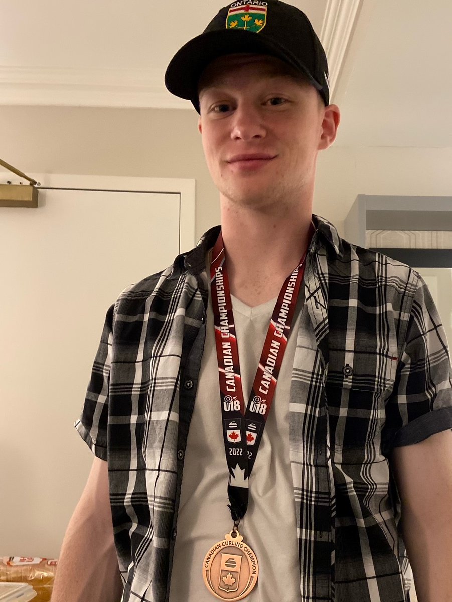 Smile4U72's tweet image. Congratulations to NPC&apos;s Brayden Appleby for an outstanding performance in the U-18 National Men&apos;s Curling Championship in Oakville. They played 20 other teams and brought home the bronze medal!