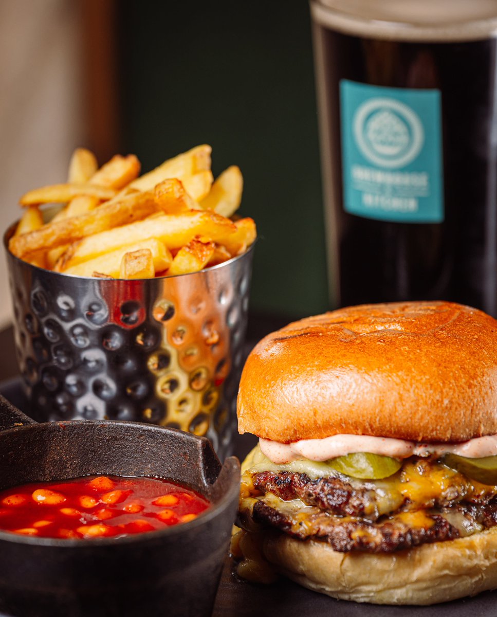 BURGER &amp; A PINT DEAL IS HERE!

You asked.. we answered. Enjoy our B&amp;K Double Cheeseburger, Buttermilk Chicken Burger or B&amp;K Plant Burger alongside any B&amp;K brewed beer for just £10.95! Availability varies by brewpub - check out our website or your local B&amp;K for more details 🍔