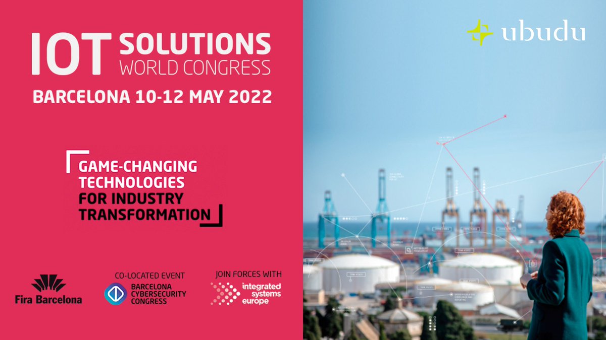 Ubudu will participate in the 2022 edition of <a href="/IOTSWC/">IOT Solutions World Congress</a> 
as a visitor on the 11th of May. This will be an opportunity to meet and exchange on our hybrid #RTLS solutions for your business or your customers.
Meet us by booking a slot in our calendar: calendly.com/ubudu-meeting/…