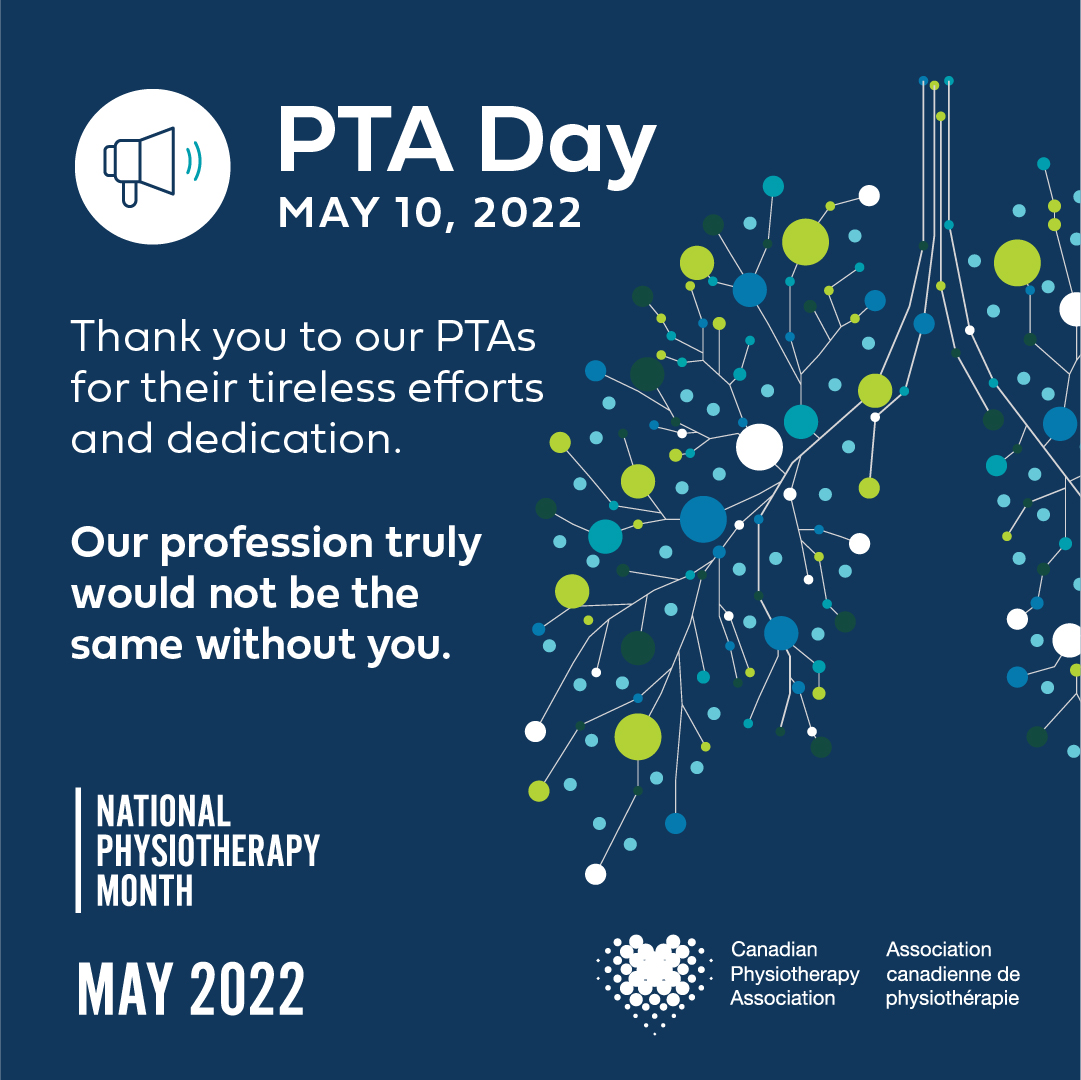 PhysioCan's tweet photo. Share this post on your channels to show your gratitude for your PTAs! For more #NPM2022 Content, click here. https://t.co/ZxSuTJCYiQ https://t.co/gF1FBAJltX
