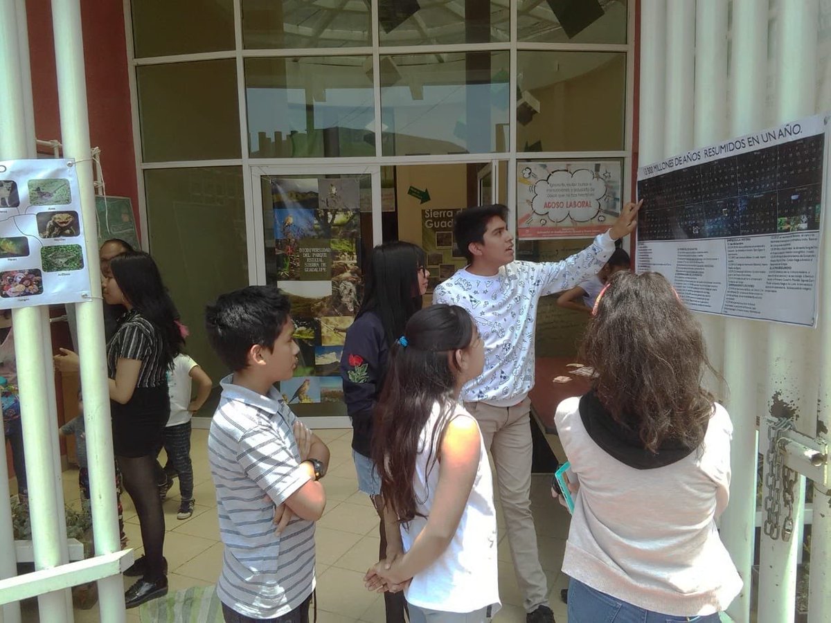 JorgeRescala's tweet photo. A su vez, los PABU imparten pláticas con temática ambiental a alumnos de escuelas adyacentes a su plantel y de su propia comunidad escolar 🧑‍🏫👩‍🏫. De esta forma se promueve la cultura ambiental y se fomentan acciones de conservación desde casa y en su comunidad. https://t.co/FXCCqIpdFS