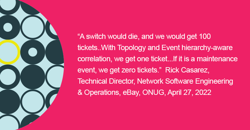 Augtera's tweet photo. Only #NetworkAI is getting game-changing results, in the real world. Automated, fatigue reducing, ticket generation, at scale, before customers and applications teams call. To learn more go to https://t.co/i5NJKg675T
#AIOps #NetOps #ticketfatigue #onugspring2022 @ONUG_ https://t.co/Fz5kLlU3Nc