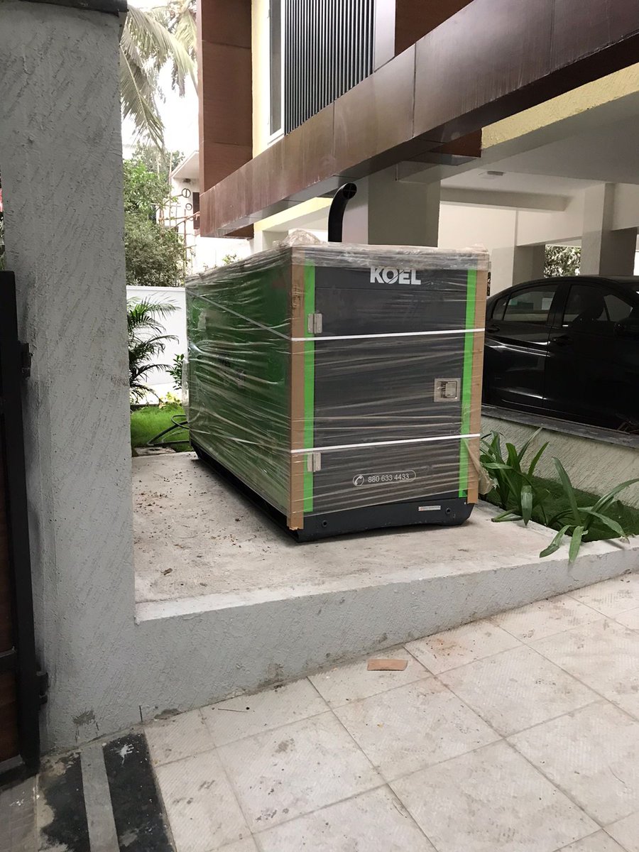phoenixgensets's tweet photo. Recent Supply of 20kVA Kirloskar #iGreen #Diesel #Generator Set #Kilpauk, Chennai, #Tamilnadu
For more details Visit us https://t.co/qxxZmE3TIS or Call us 8056266662

#chennai #Thiruvallur #industry #Hosur #apartment #flats #Theni #Vellore #authoriseddistributor #authoriseddealer https://t.co/9qsA9dCsS0