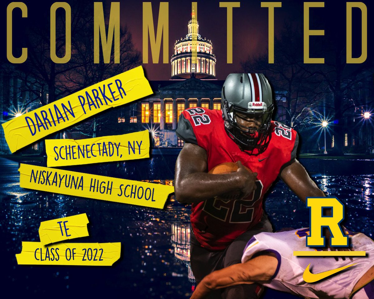 Straight out of Section II! Welcome to the #ROCFam Darian Parker! #CLIMB #URbu22