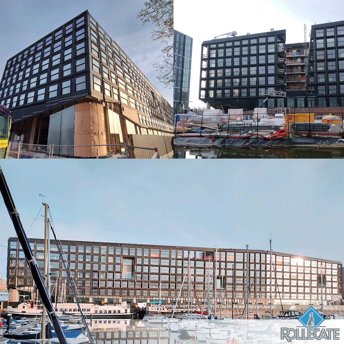 Een korte update over 'Jonas' een indrukwekkend project in de IJburgbaai. 

#Rollecate is met de montage van de aluminium vliesgevels, kozijnen en schuifpuien in de afrondende fase. 

Nog even geduld voor de nieuwe bewoners maar dan is deze hotspot een heerlijke plek om te wonen!