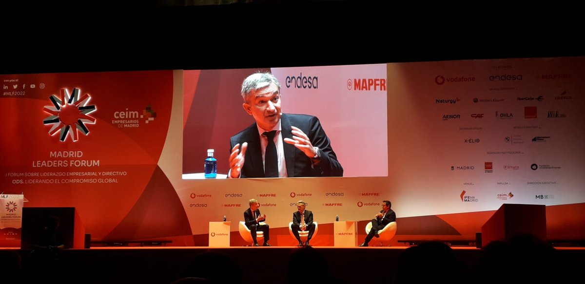 📌 El consejero delegado de <a href="/ibercaja/">Ibercaja</a> participa en el I Madrid Leaders Forum

Víctor Iglesias ha compartido las claves para abordar con éxito un proceso de transformación del modelo operativo y de negocio.

📄 Más en bit.ly/NdpIbMLF. <a href="/MadLeadersForum/">MADRID LEADERS FORUM</a>