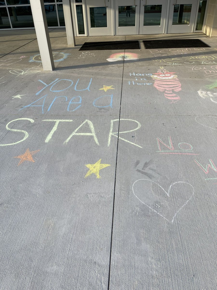 WISDLagway's tweet photo. Sweet, encouraging words from our local Girl Scout troop! #ReadyForSTAAR https://t.co/AcWZQgGKOM
