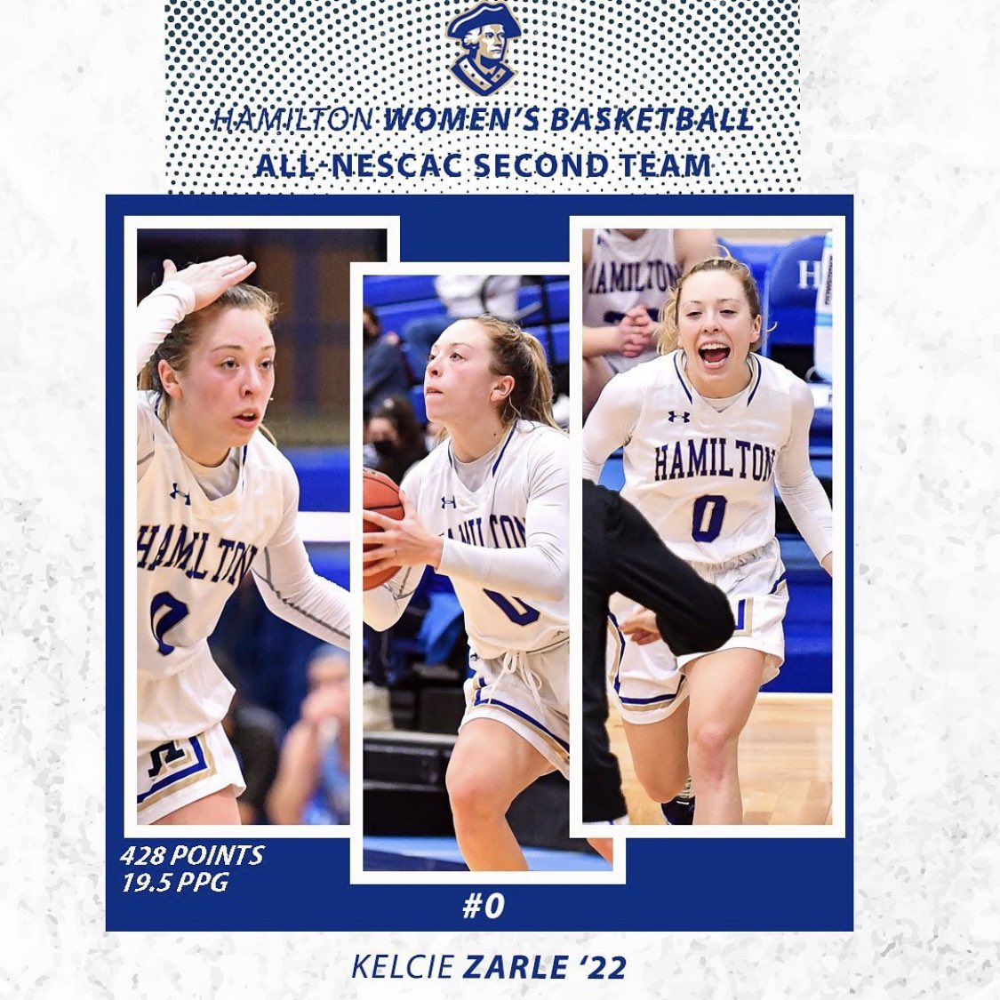 HamCollWBBall's tweet photo. It’s the last official day of classes here on the hill so here are some accomplishments from this year! #DHC #together https://t.co/yPnlPA54BU