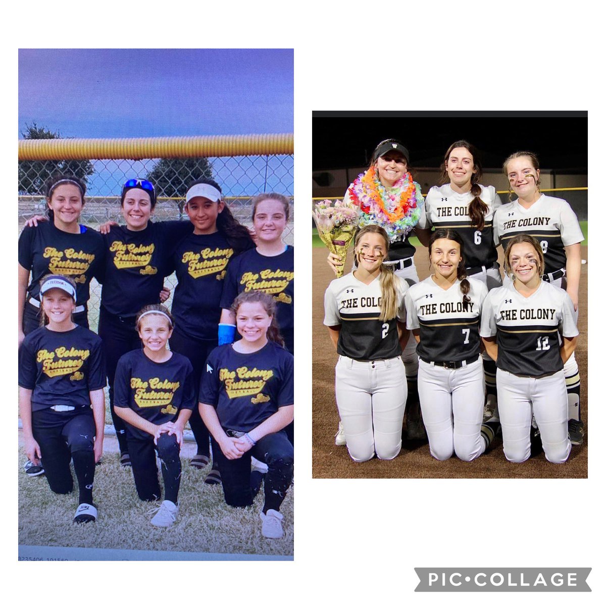 TCougarSoftball's tweet photo. These Lady Cougars have been in each other’s lives for years!! Living and loving softball!!!  @oliviawick22 @ssydneyyoungg  @k_moeller2023 @madisonL2023 @sabrinawick2024 @payblanco2023 https://t.co/OF6kczvqUI