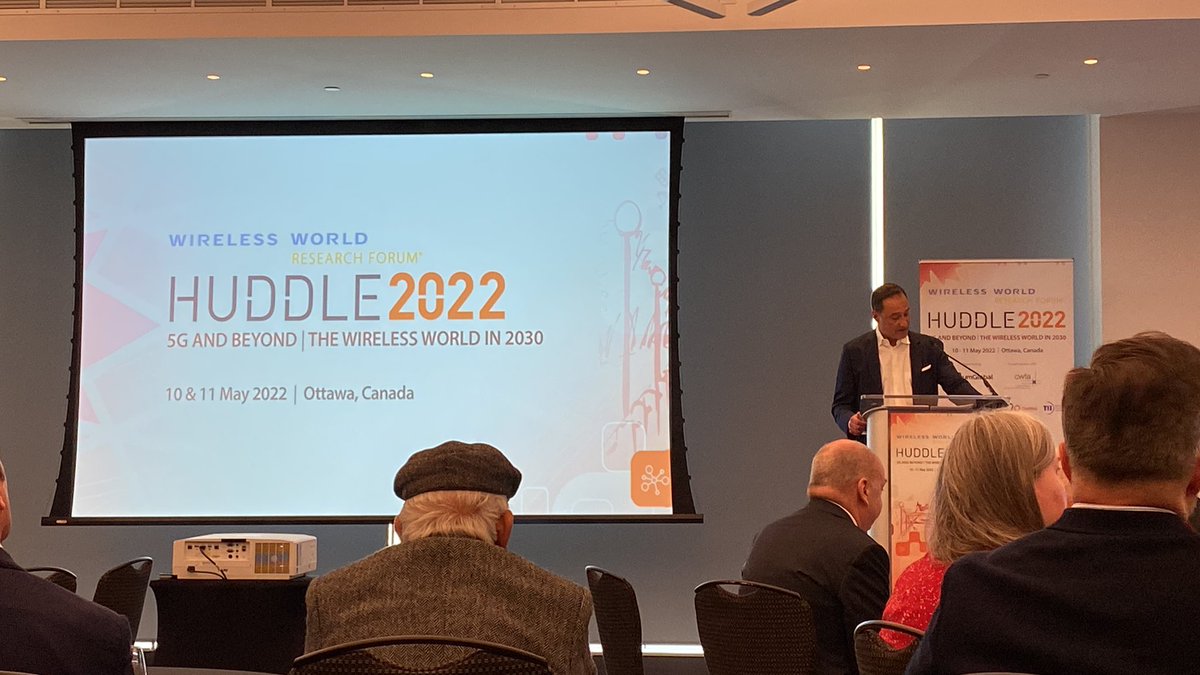jcfahmy's tweet photo. @RobertGhiz President and CEO of @CWTAwireless kicking off the @WWRF Huddle 2022. https://t.co/x54f16uHQF