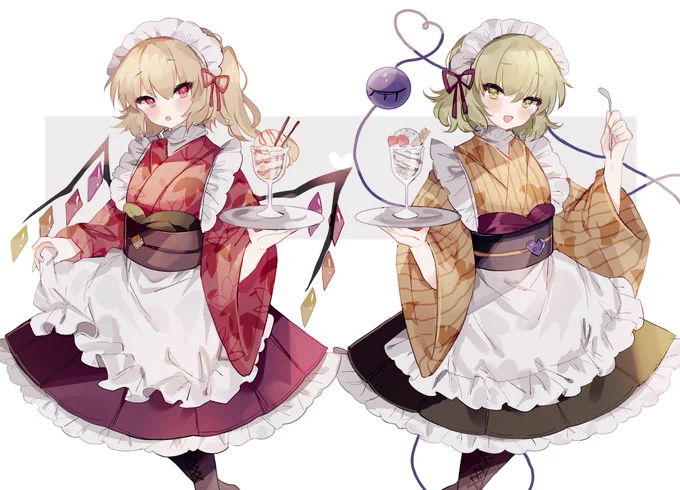 和装メイドもいいよね #メイドの日 