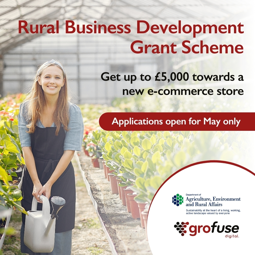 Grofusedigital's tweet photo. Are you a rural-based micro business? Capital grants of up to £5,000 are now available. 

Apply for the scheme today - book a free consultation with our team for expert assistance.

Find out more information here: https://t.co/GwbZrxxasj
#BusinessGrants #DAERA https://t.co/cKFsJQ0veH