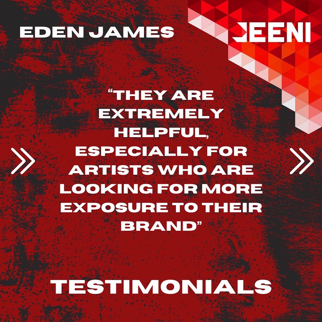jeenimusic's tweet photo. JEENI TESTIMONIALS - Eden James
You can find him on the Jeeni site!
#jeeni #jeenimusic #newmusic #upcomingartist #independentartist #music #musicindustry #edenjames #quote #jeenitestimonials #artisttestimonials #review #artistreview #tech #musicpromotion https://t.co/Qtv6js4y2B