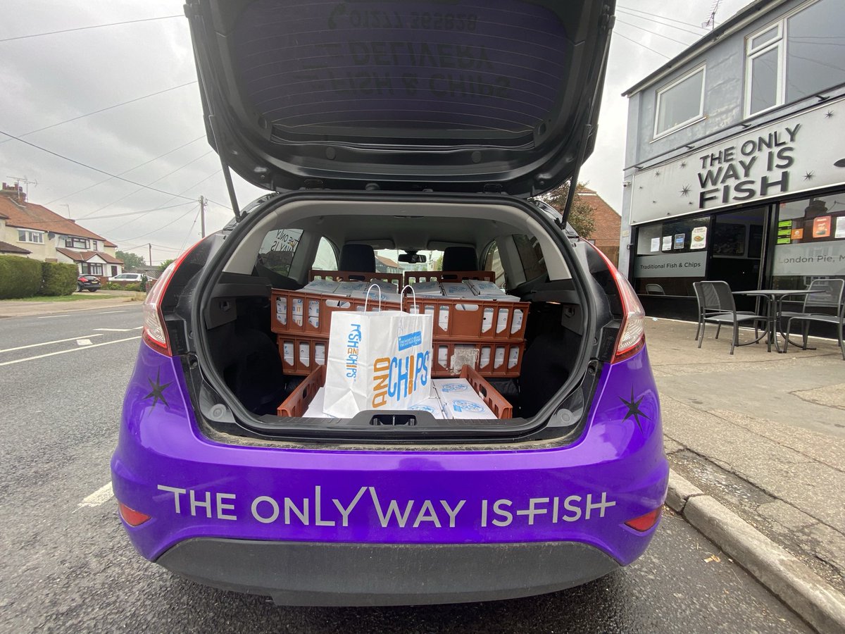 And the lunchtime Fish &amp; Chips for the <a href="/eorailway/">Epping Ongar Railway</a> has recommenced for the year!!