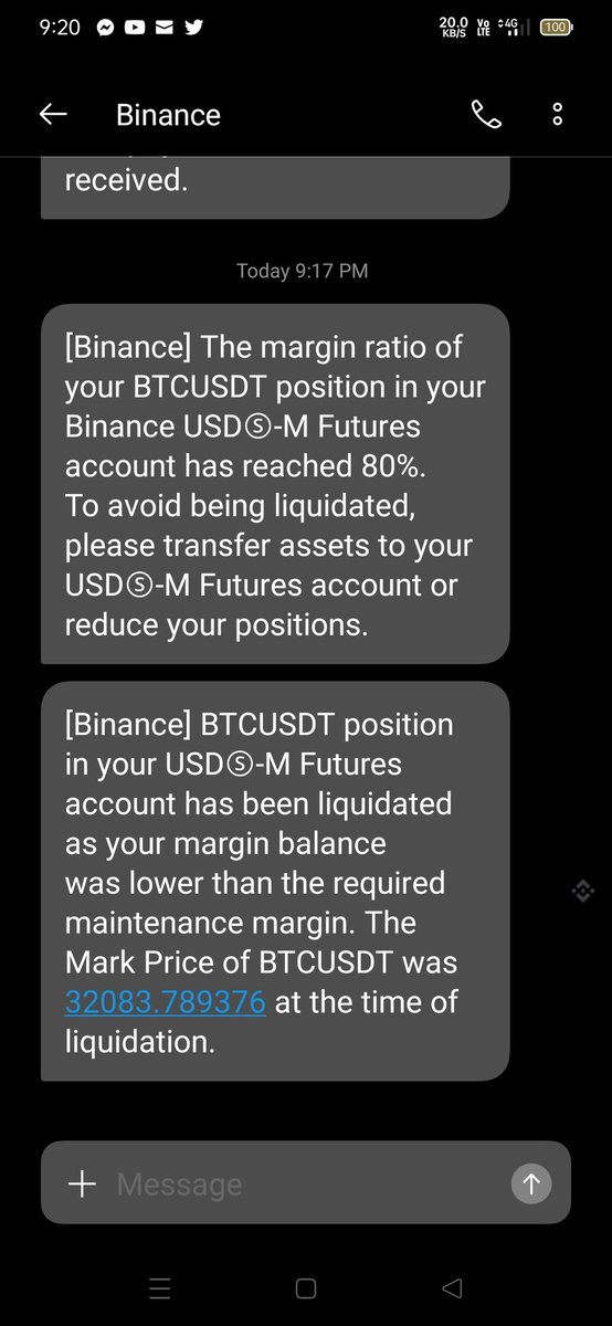JmarkC357's tweet photo. Thank You Binance for the series of Liquidation, since 2019. https://t.co/t6CDGFvOtx