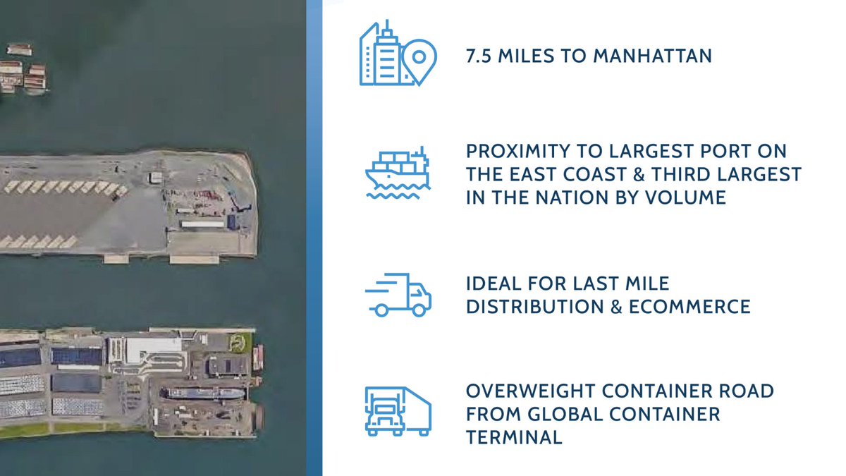 lincoln_bayonne's tweet photo. Port of NY/NJ - largest port on East Coast - serves one of most concentrated &amp; affluent #ConsumerMarkets in world. Simply put, if you aren’t here, you should be.

#PortMarket #Logistics #Distribution #LastMileDistribution #SupplyChain #CommercialRealEstate #CRE #NJCRE https://t.co/qyaFRwvowf