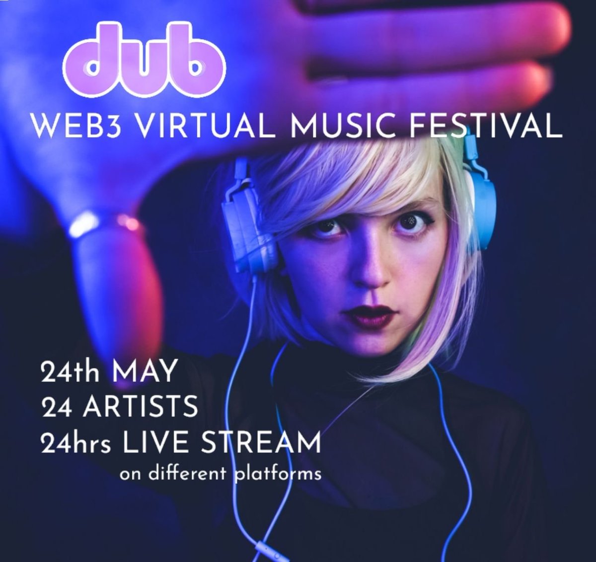 dubDeFi's tweet photo. We got some awesome artists ready! And we love the music we get! Keep sending those applications!
https://t.co/73RVf461gl

#dubDeFi #dubFamily #dubFest #dapp #MusicNFT #MusicNFTs #SmartDefi #Feg #Web3 #DecentralizedMarketplace #crowdfunding #nftmusic #NFTCommumity #web3community https://t.co/Lk4vYp6Fnw