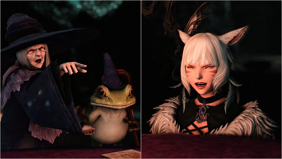 heavensthrust's tweet photo. arguments in the Matoya household https://t.co/tVAHee17GH