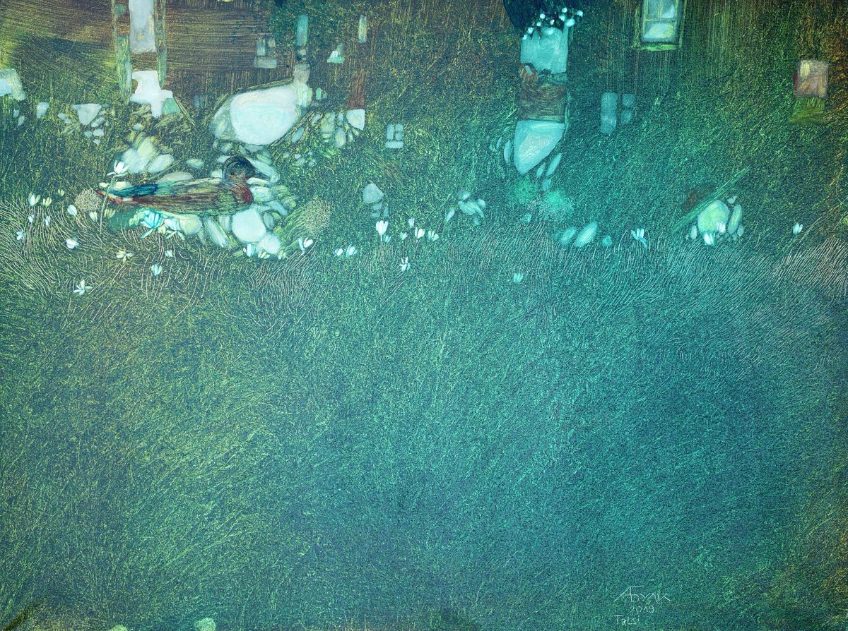 Talsu_muzejs's tweet image. Talsu novada muzejā apskatāms mēneša mākslas priekšmets. Šoreiz ukraiņu mākslinieces Annas Bulkinas darbs - Talsi, 2019. 🇺🇦

 #talsi #novadamuzejs #muzejs #visittalsi #talsumuzejs #māksla #art #ukraine