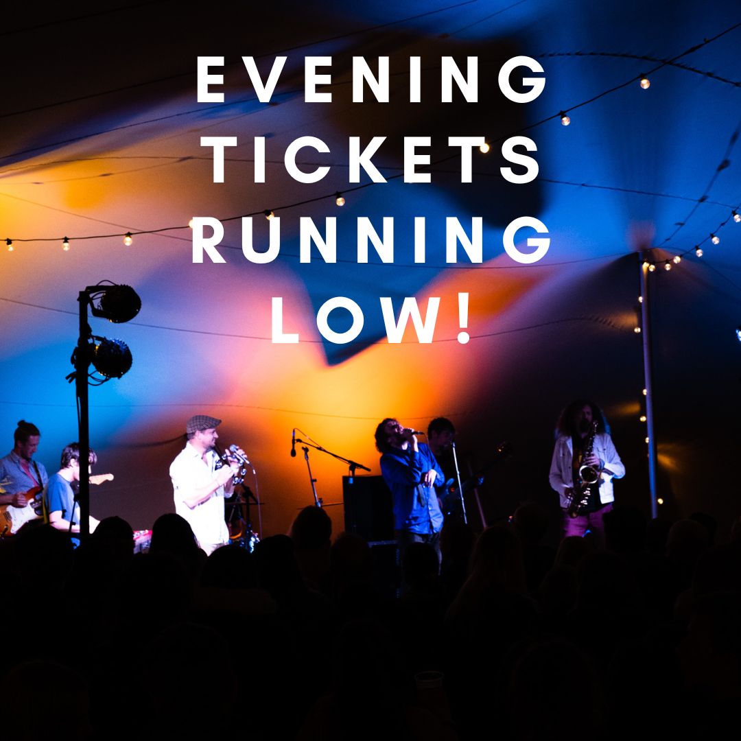 Our evening music session tickets are flying out! 🙌 This year’s headliners are @malavitaband, @townofcatsband and @3daftmonkeys, supported by @patternpusher, @maisygracemusic, @psychadelephant_official, @newtwentys, @_samrichardson_ and @baysings13! bit.ly/3wgVm5Y
