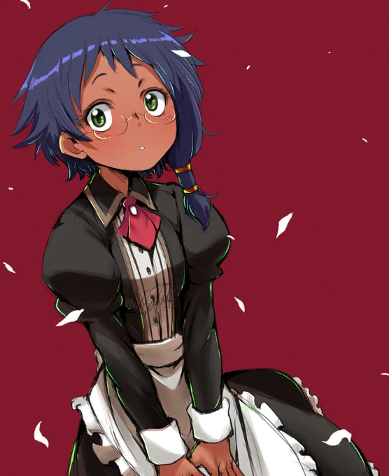 メイドの日らしいやつ一枚だけありました。 