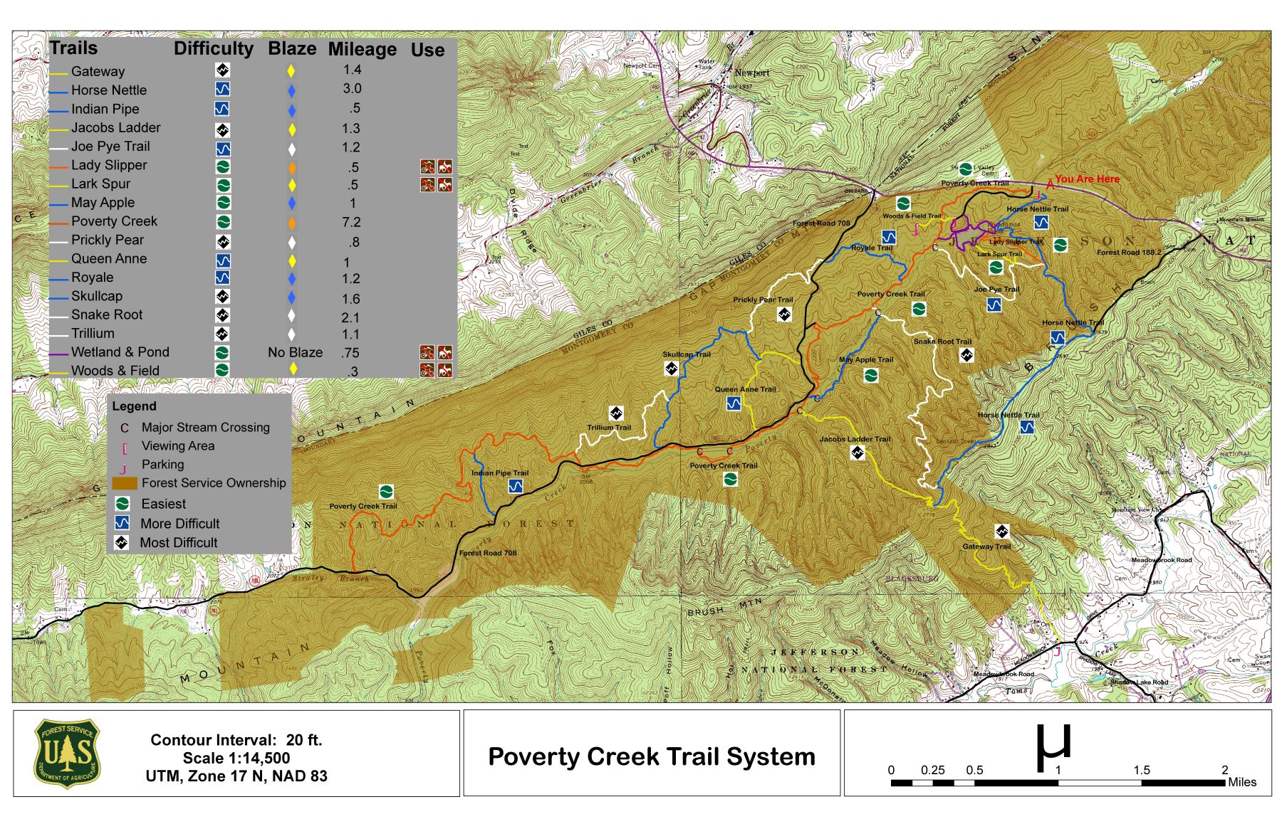 Virginia National Forest Map George Washington And Jefferson National Forests (@Gwjnf) / Twitter