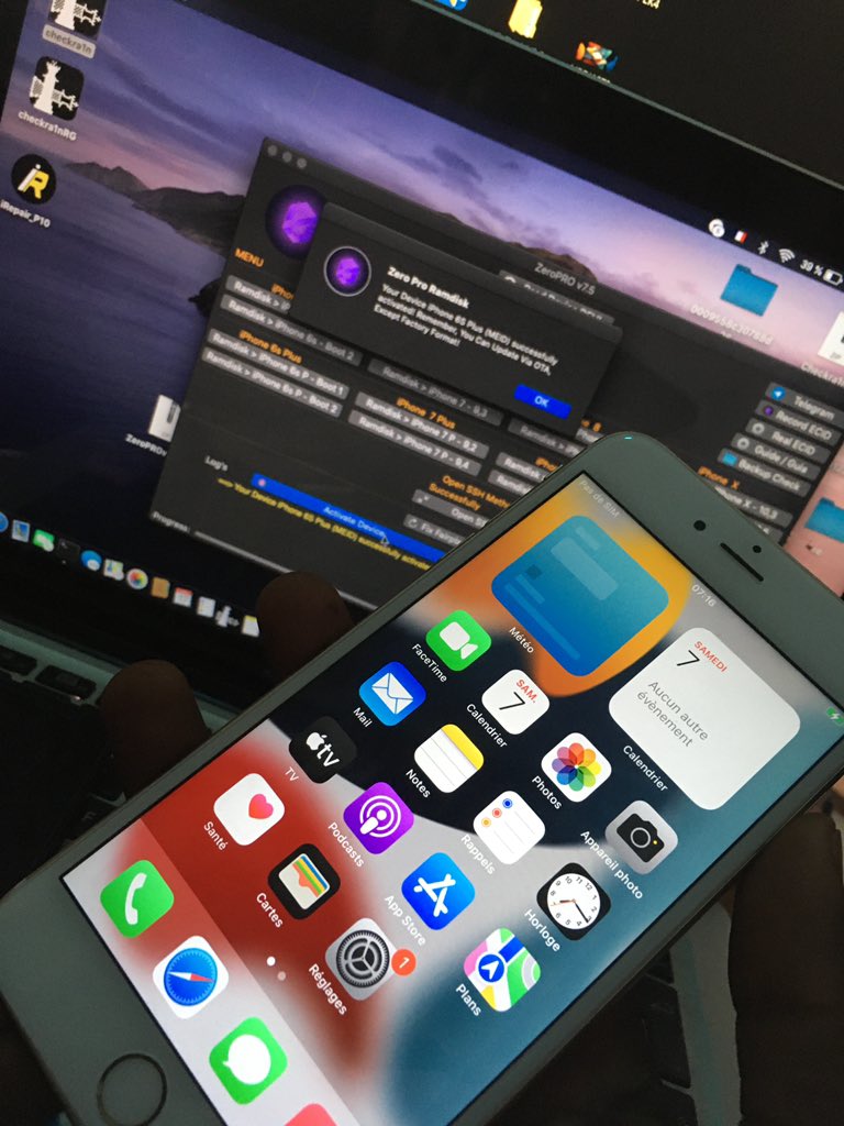 nar_apple's tweet photo. iOS 15 passcode iCloud Bypass white signal https://t.co/C02z6gmAg1