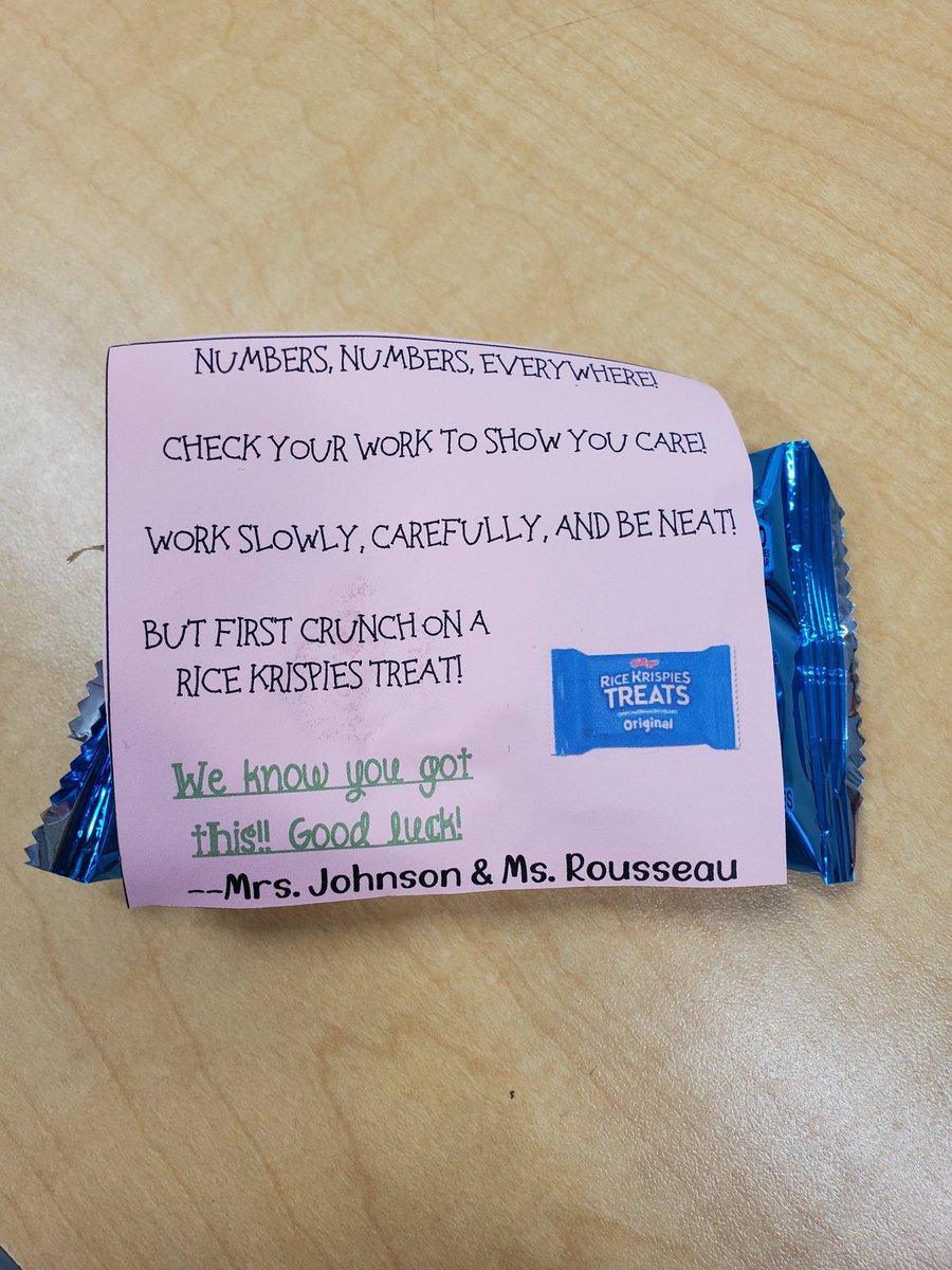 mrs_johnson_12's tweet photo. Here is Day 2. Let's take a bite out of this test and kick butt! My students are ready to shine! Wishing everyone good luck! #fsatesting @WestHomestead_ @EscotoTetyana @HernandezLearns @ClaudiaSalhuana @Frog75105617 @MDCPSSouth @MDCPSETO https://t.co/ntLfJ6JxY7