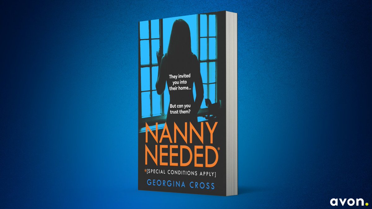 AvonBooksUK's tweet photo. This thriller is as SHOCKING as they come! Perfect for fans of The Family Upstairs.
#NannyNeeded by @GCrossAuthor is out now in ebook, paperback and audiobook! 😱
https://t.co/6emoZcg1NM https://t.co/dKkmAdxh28