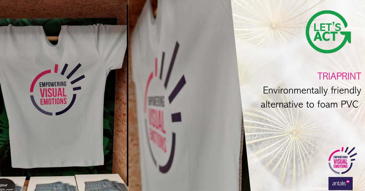 Antalis_UK's tweet photo. Triaprint® is a high strength, low weight polypropylene sheet that is 100% recyclable. Perfect for digital and screen printing and well-suited for a wide range of applications. Discover Triaprint® here 👉https://t.co/o6j3JhugXZ https://t.co/8dmT6KLy79