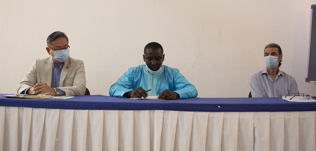 WFP_TheGambia's tweet photo. #Today, Gambia National Cash Transfer Technical Working Group met to coordinate and set standard for the actions of different actors in cash transfer assistances. @WFP_TheGambia will help the Gov. to improve aid efficiency & have a sustainable national #SocialProtection system. https://t.co/bhUtPiBcYZ