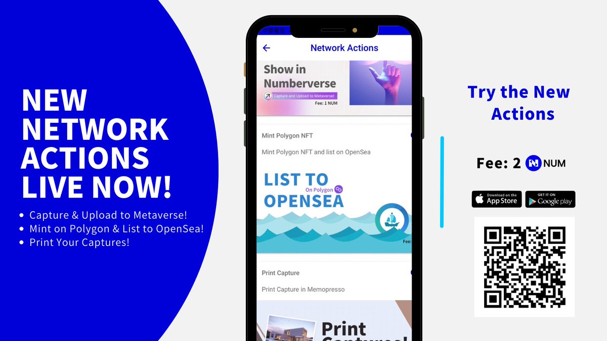 numbersprotocol's tweet photo. 🤳 Capture App: One-Click Listing To @opensea via @0xPolygon

OpenSea currently has a high barrier to entry when it comes to listing #NFTs

With Capture App, it's just one-click away! Simply select a photo taken with Capture App, navigate to the OpenSea network action and confirm https://t.co/iAYWI68tTY