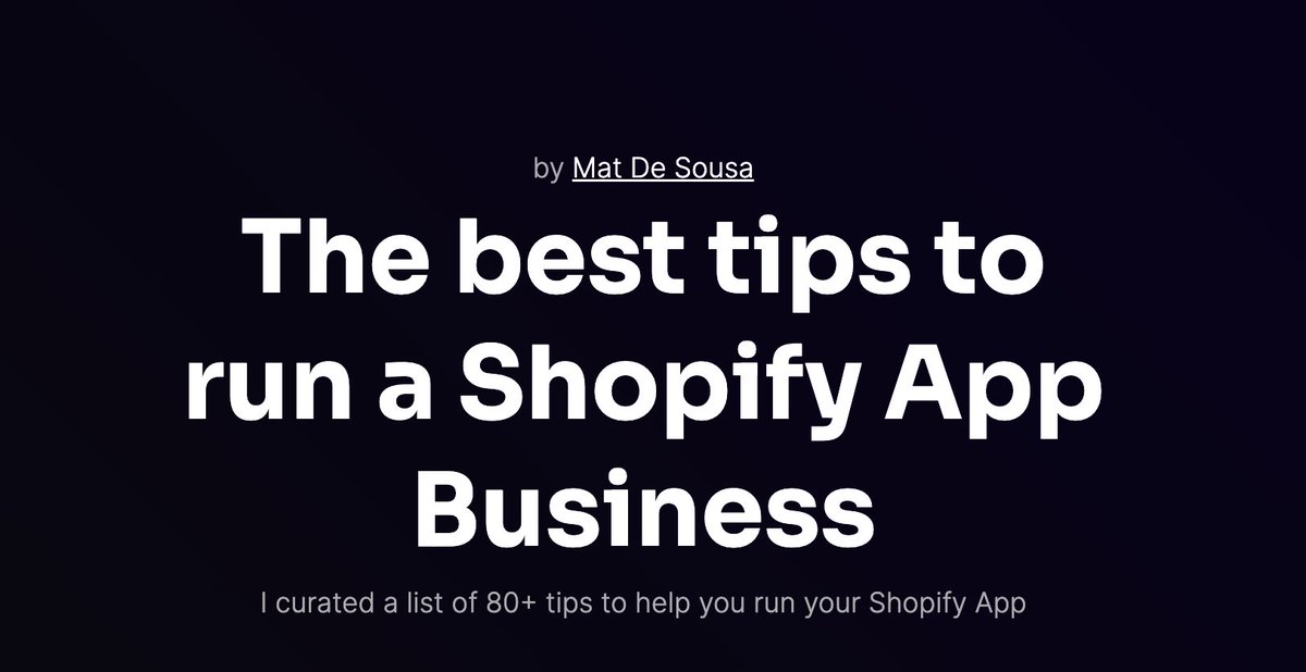 Mat De Sousa tweet media