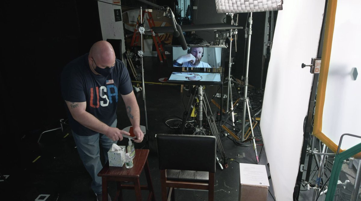 allinmypower's tweet photo. Remote - Contact Free Interview Set Up @moviemakermag @nofilmschool https://t.co/ntBeXDwbK4