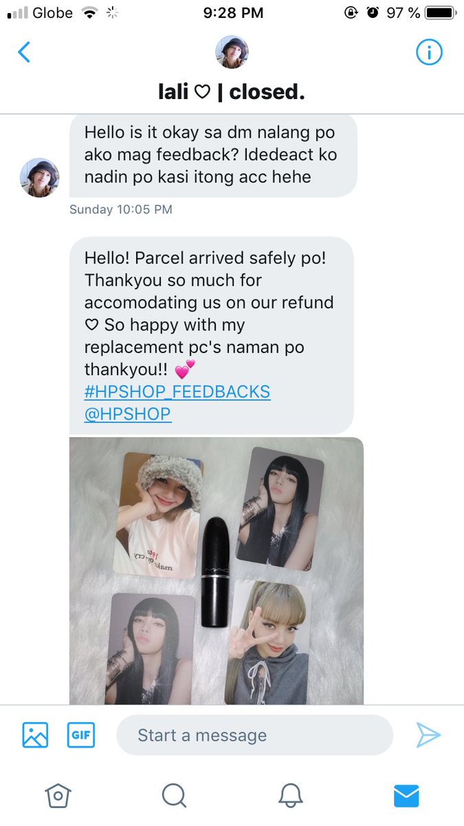 HPSHOP's tweet photo. #HPSHOP_FEEDBACKS THANK YOU DEAR BUYER💗 https://t.co/yRe0bpuPTm