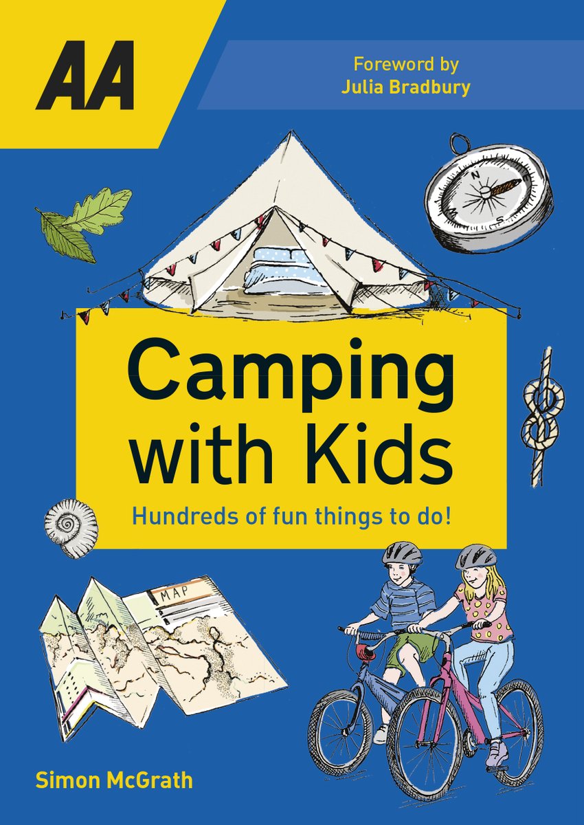 TheAA_Lifestyle's tweet photo. Help the whole family get the most out of their time spent under canvas with AA Camping with Kids #camping  #kidsactivities
Foreword by @JuliaBradbury
@ClubEditor @CampAndCaravan 

https://t.co/4S9Iv1HDZ1 https://t.co/mY18pmtOOE