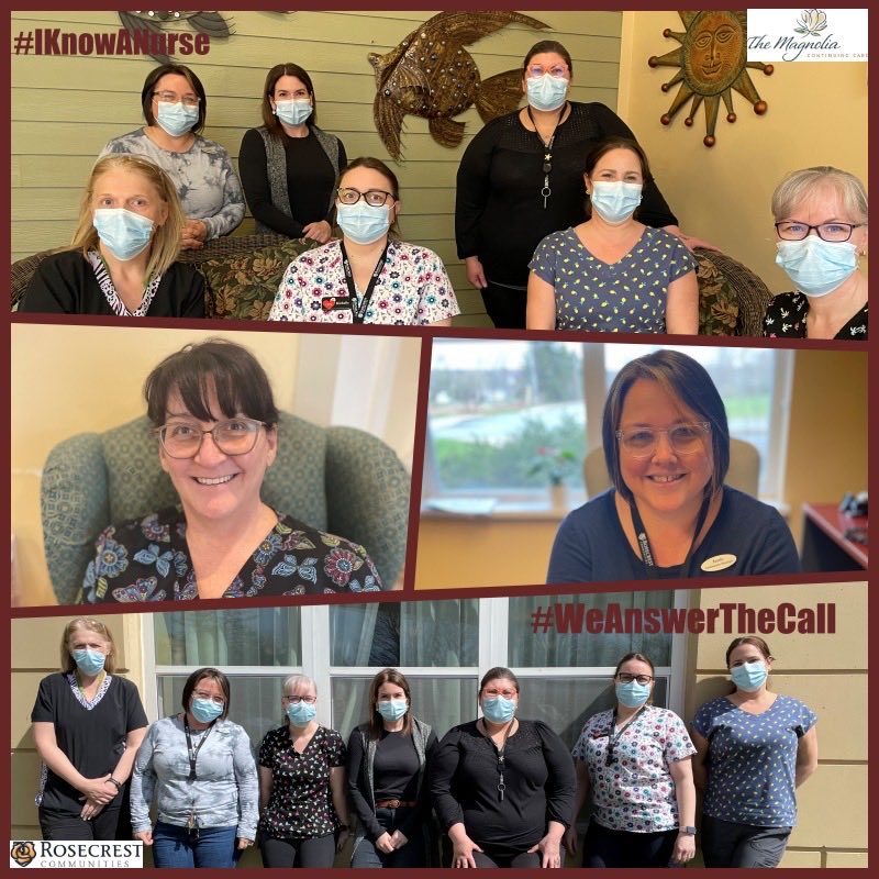 It's National Nurses Week! Celebrating those nurturers who create the best environment for our residents! #IKnowANurse #WeAnswerTheCall #Nurses2022