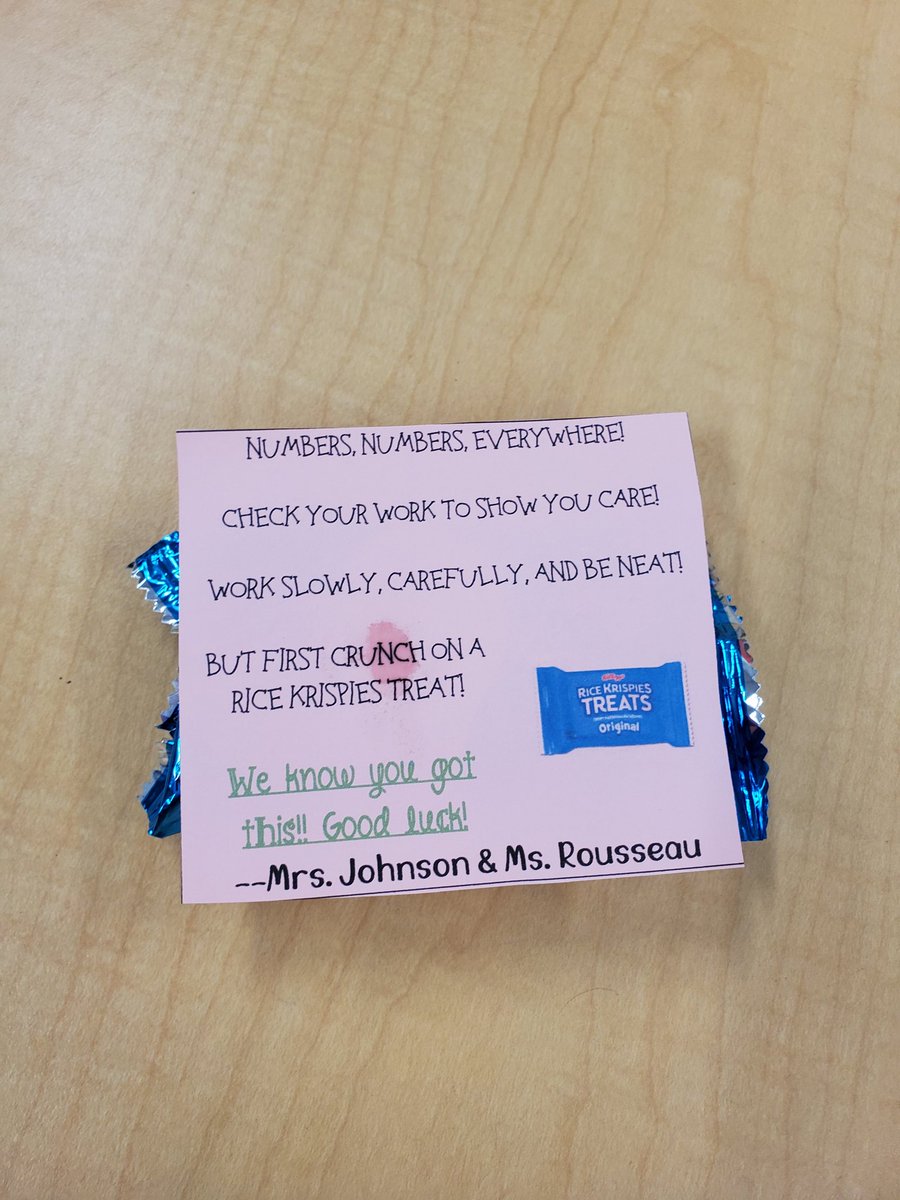 mrs_johnson_12's tweet photo. Here is Day 2. Let's take a bite out of this test and kick butt! My students are ready to shine! Wishing everyone good luck! #fsatesting @WestHomestead_ @EscotoTetyana @HernandezLearns @ClaudiaSalhuana @Frog75105617 @MDCPSSouth @MDCPSETO https://t.co/ntLfJ6JxY7