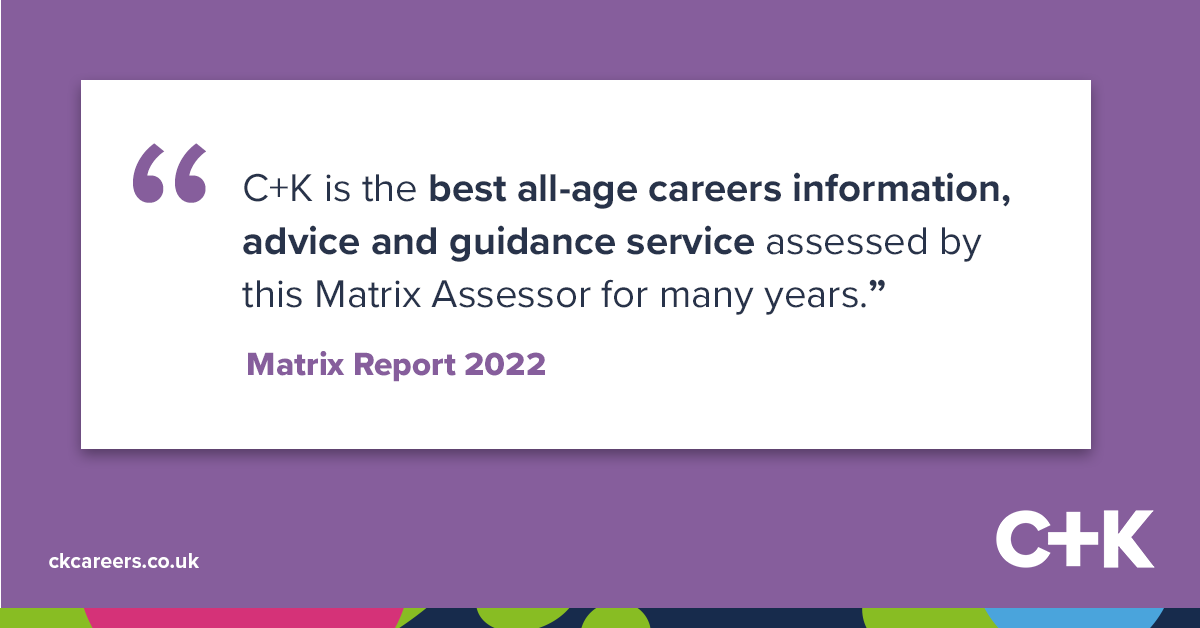 CKCareers's tweet photo. Our latest @matrix_Standard report resulted in some incredible feedback!
We couldn't be happier with the report we received. π
#careers #matrixstandard #DFE https://t.co/x2nHdvLLXH