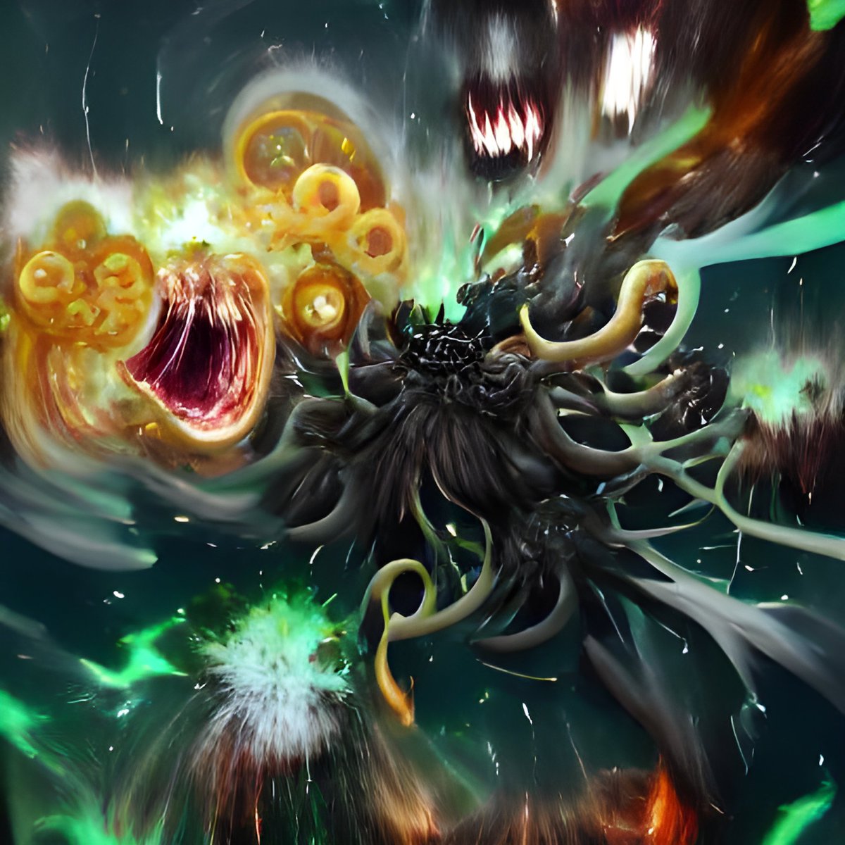Cosmic_Terrors's tweet photo. "Of immense fury and fatal anger"

#digitalpainting #digitalart #lovecraft #horror #NFTCommuntiy https://t.co/Zzy0jMnVOQ