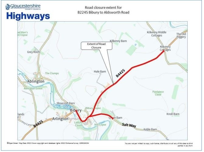 GlosRoads's tweet photo. B4425 #Bibury to #Aldsworth - due to heavy rain forecast tomorrow, 11th May, resurfacing works will not be going ahead and the road will remain open. We will return on site on Thursday 12th May. https://t.co/TdF90dzCZo